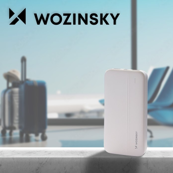 Powerbank 10000 mAh Wozinsky WPBWE1, którym naładujesz niejedno urządzenie